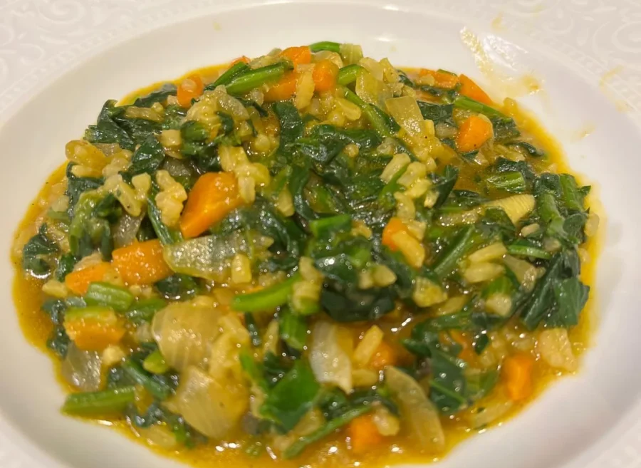 PİRİNÇLİ ISPANAK YEMEĞİ-4