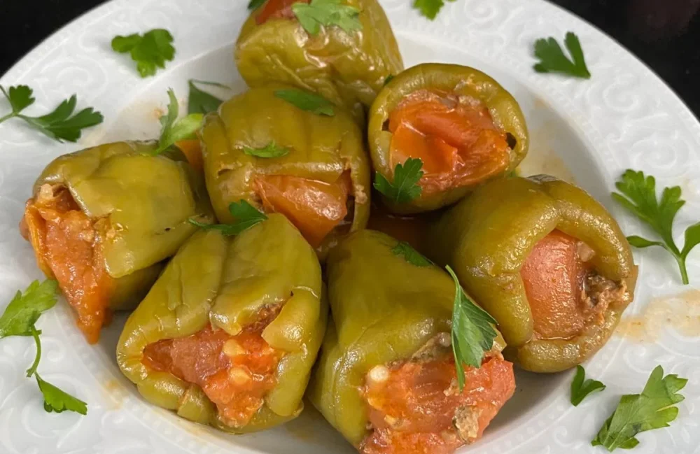 Etli Biber Dolması - Yemek Tarifi