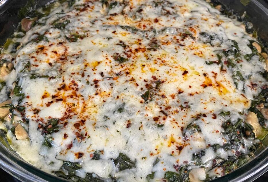 Fırında Tavuklu Ispanak- Yemek Tarifi