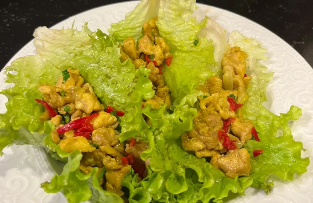 Tavuk Etli Marul Yaprakları- Yemek Tarifi