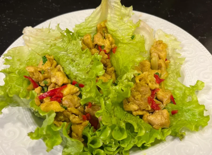 Tavuk Etli Marul Yaprakları- Yemek Tarifi